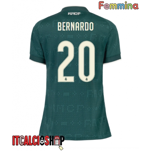 Real Madrid Bernardo Silva #20 Seconda Maglia Femmina 2026-27 Manica Corta